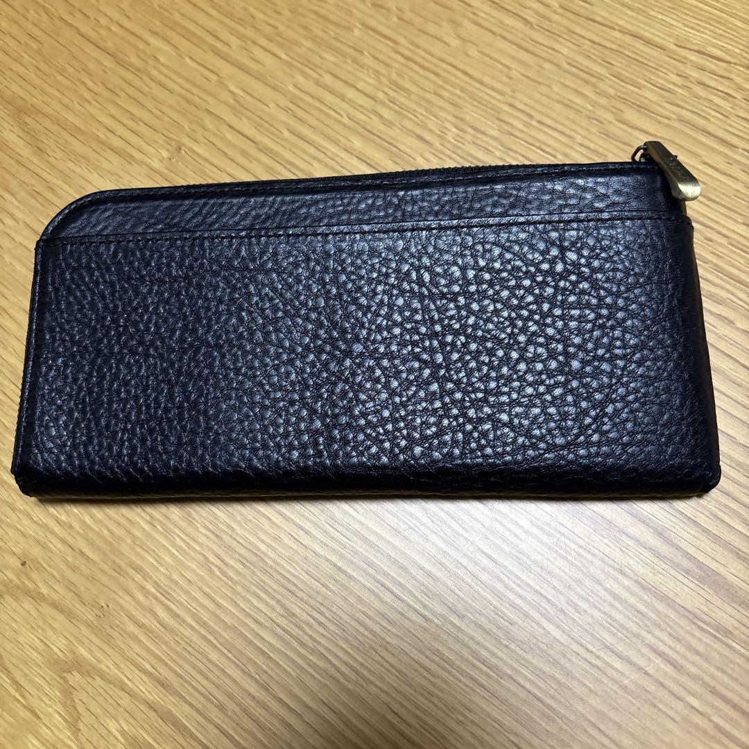 【新品未使用】イビサ　ロングウォレット　長財布　黒