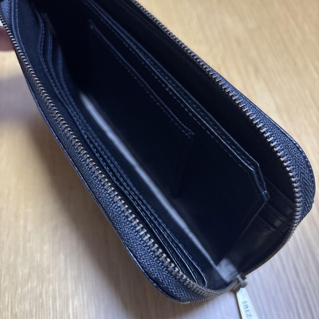 【新品未使用】イビサ　ロングウォレット　長財布　黒