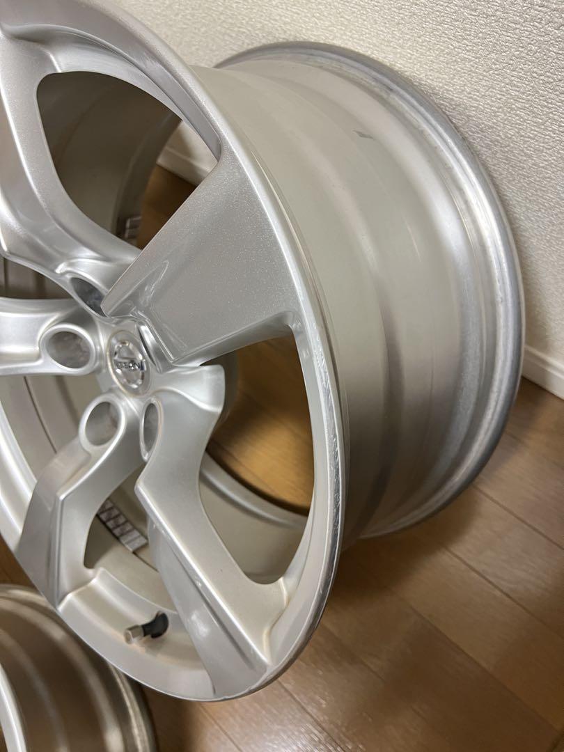 フェアレディ日産 Z34 前期純正ホイール18イ4本
