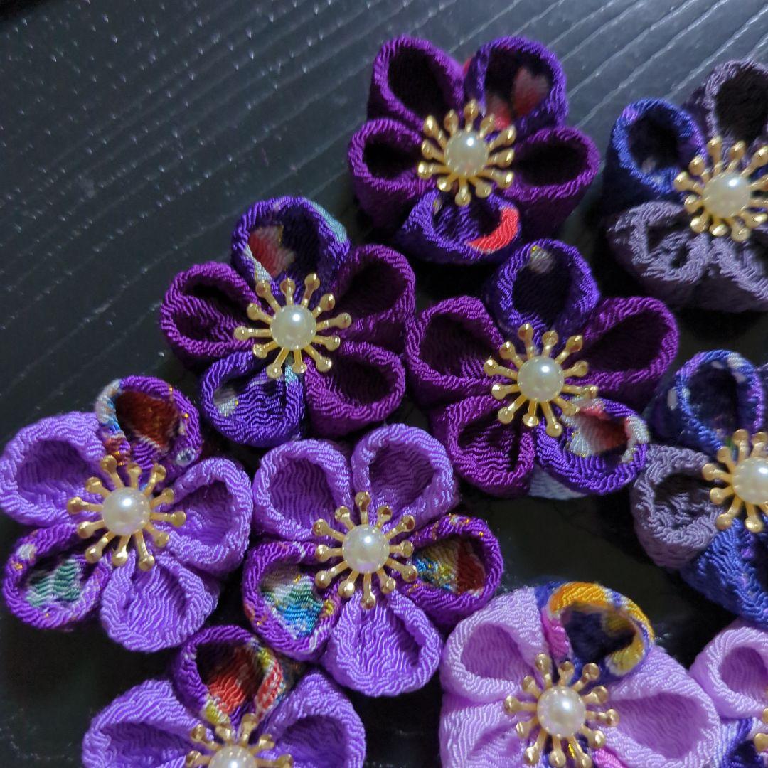 B-329 つまみ細工 花 パーツ B-329 つまみ細工 花 パーツ