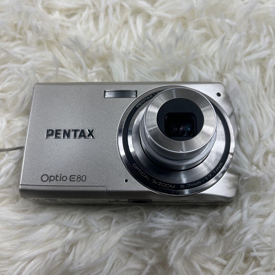PENTAX ペンタックスOptio E80 コンデジ デジカメ
