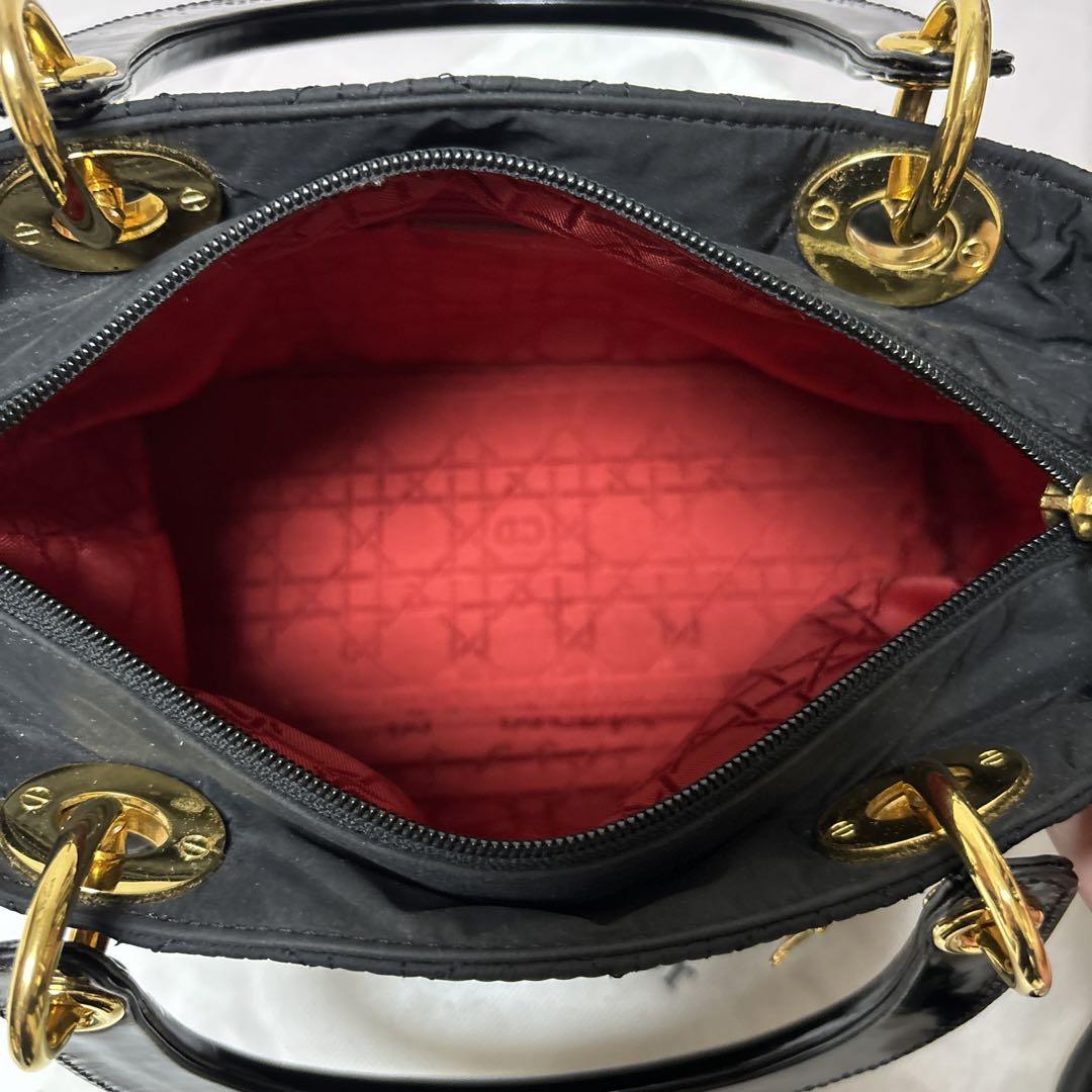 みらのさま専用　CDレディディオール　カナージュナイロンキルティングバッグ みらのさま専用 CDレディディオール カナージュナイロン