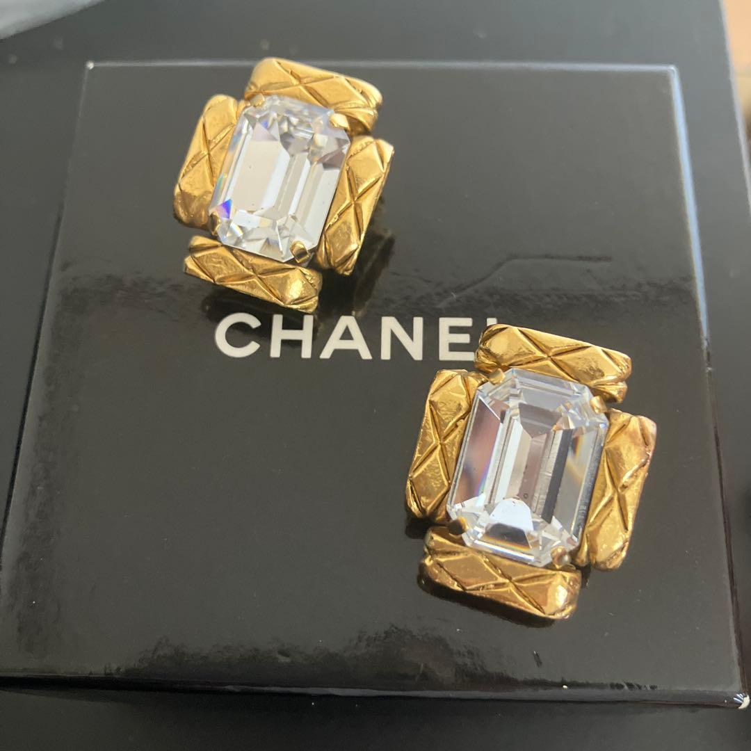 【正規品】CHANEL マトラッセ　イヤリング