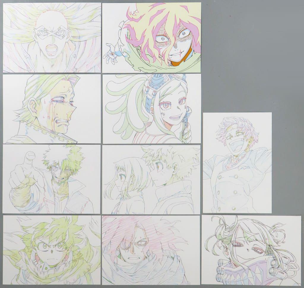 僕のヒーローアカデミア 7th vol.1 vol.2 vol.3 ポスカ30枚