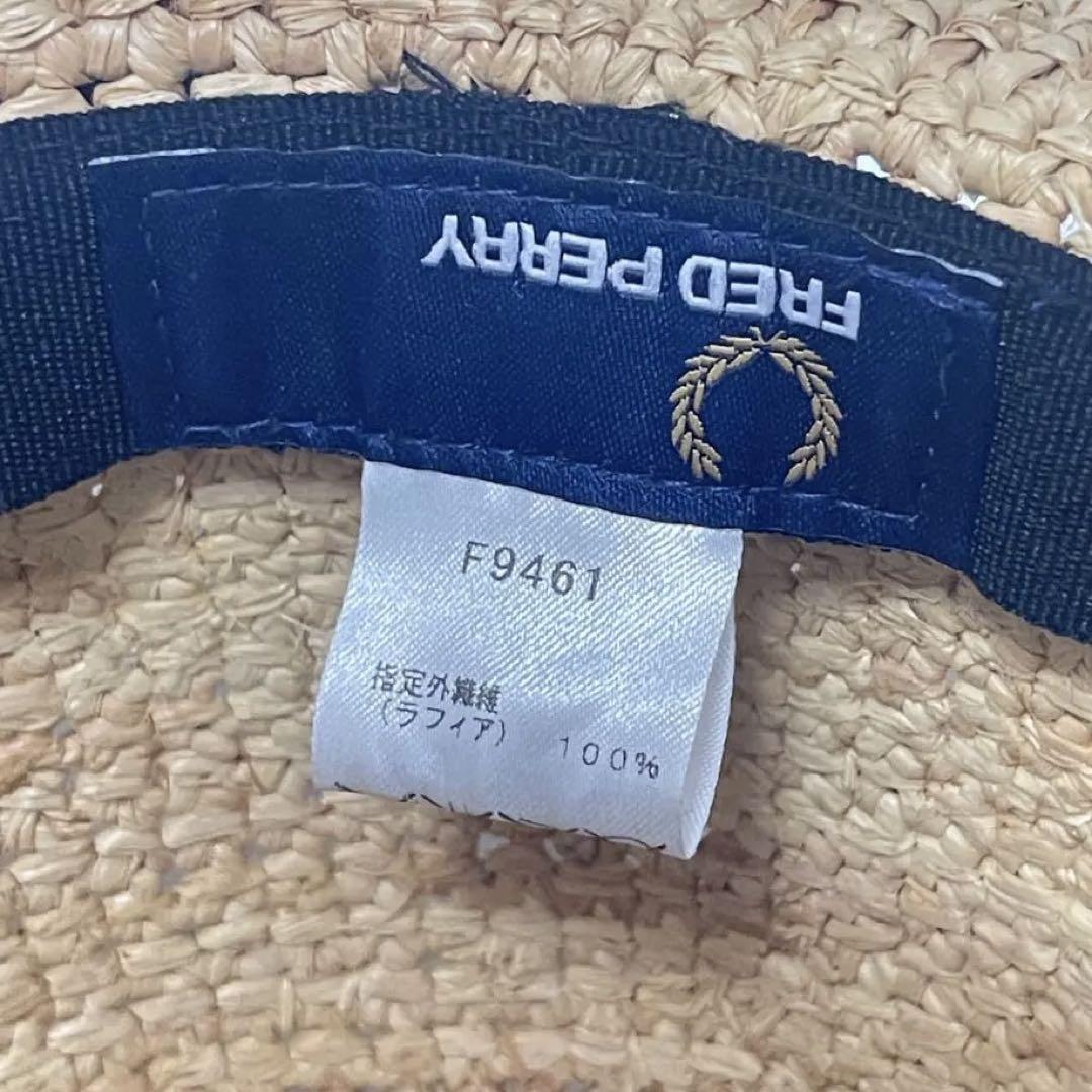 FRED PERRY 후렛도페리핫토 밀짚모자 밀짚 모자 남녀