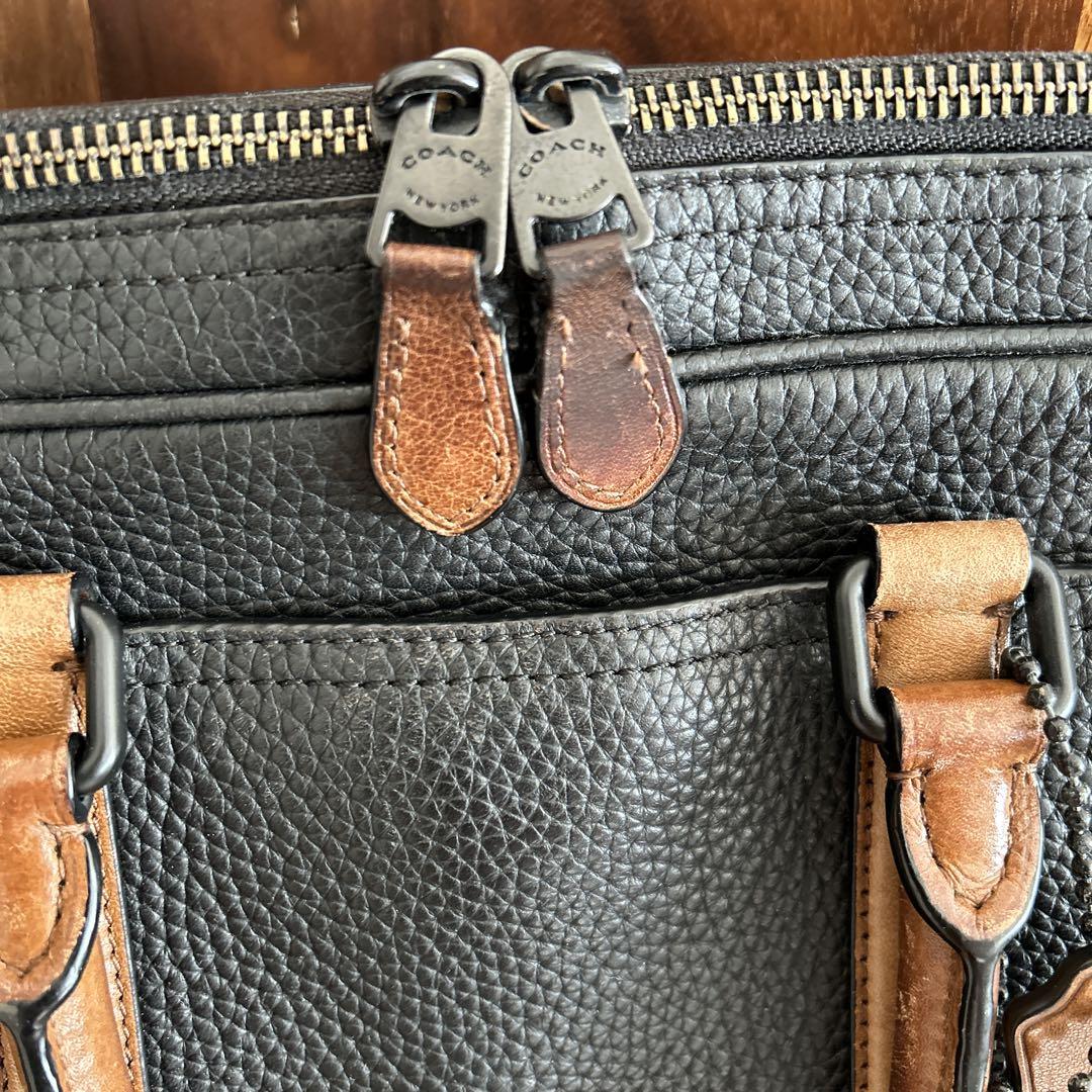 COACH コーチ ブリーフケース メトロポリタン 【ショルダーは末使用】