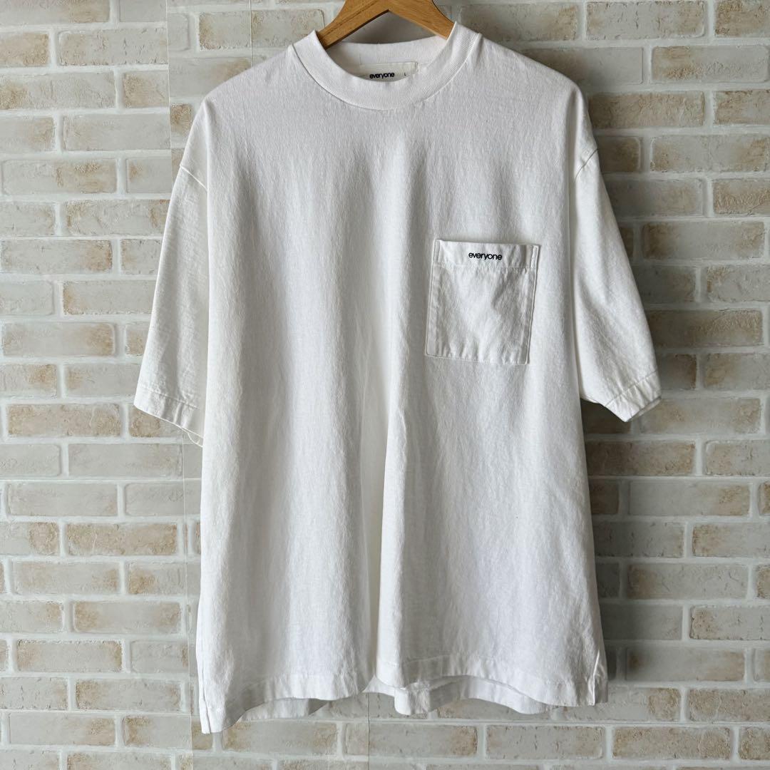 everyone pocket tee shirt サイズL