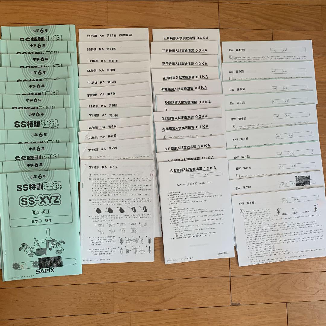 32 割引 １着でも送料無料 サピックス22年受験終了組理科ss特訓 開成クラスセット 参考書 本 音楽 ゲーム Us Edu Cv