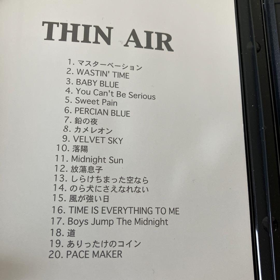 THIN AIR 』HARRY 村越弘明 ストリートスライダーズ新品未開封