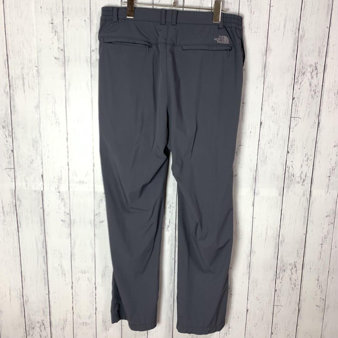 ノースフェイス トレックパンツ メンズ M タック サマー 灰 ダブルポケット