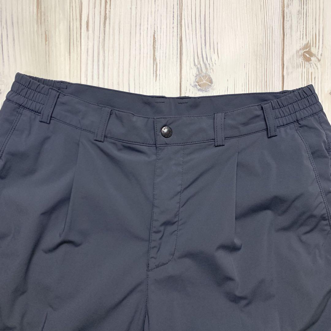 ノースフェイス トレックパンツ メンズ M タック サマー 灰 ダブルポケット
