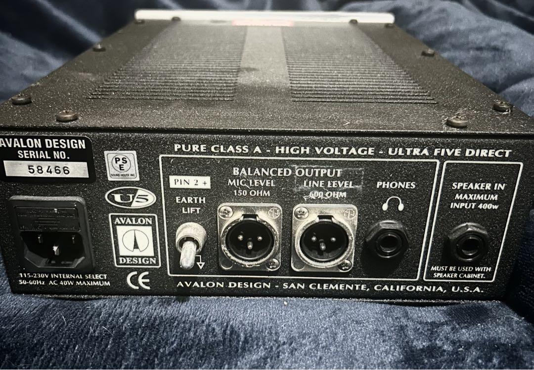 3月8日最終値下げ AVALON DESIGN U5 楽器・機材