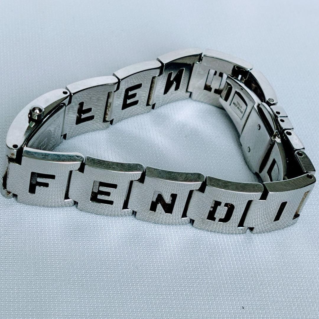 良品 FENDIフェンディ レディース腕時計ブラック3150L