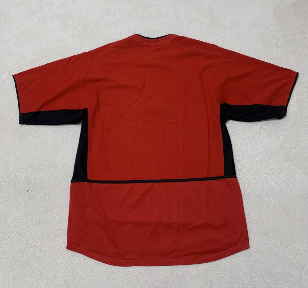 00s nike × マンチェスターユナイテッド　サッカーユニフォーム L