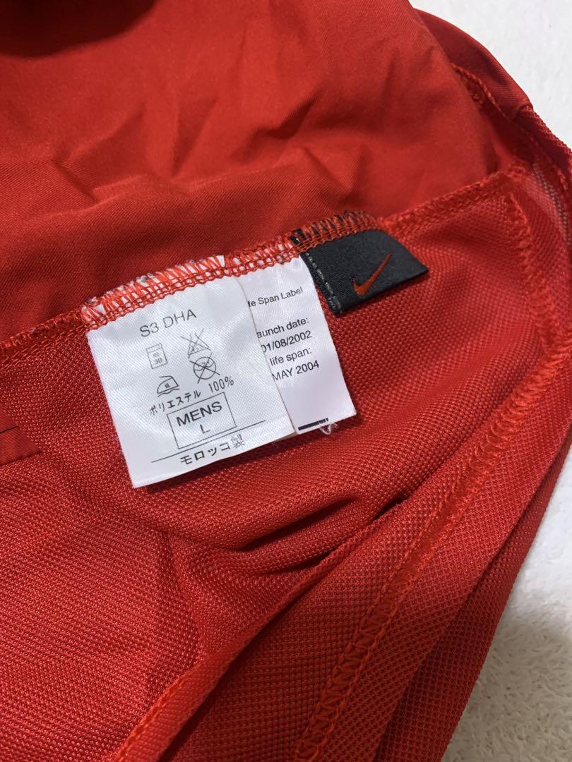 00s nike × マンチェスターユナイテッド　サッカーユニフォーム L