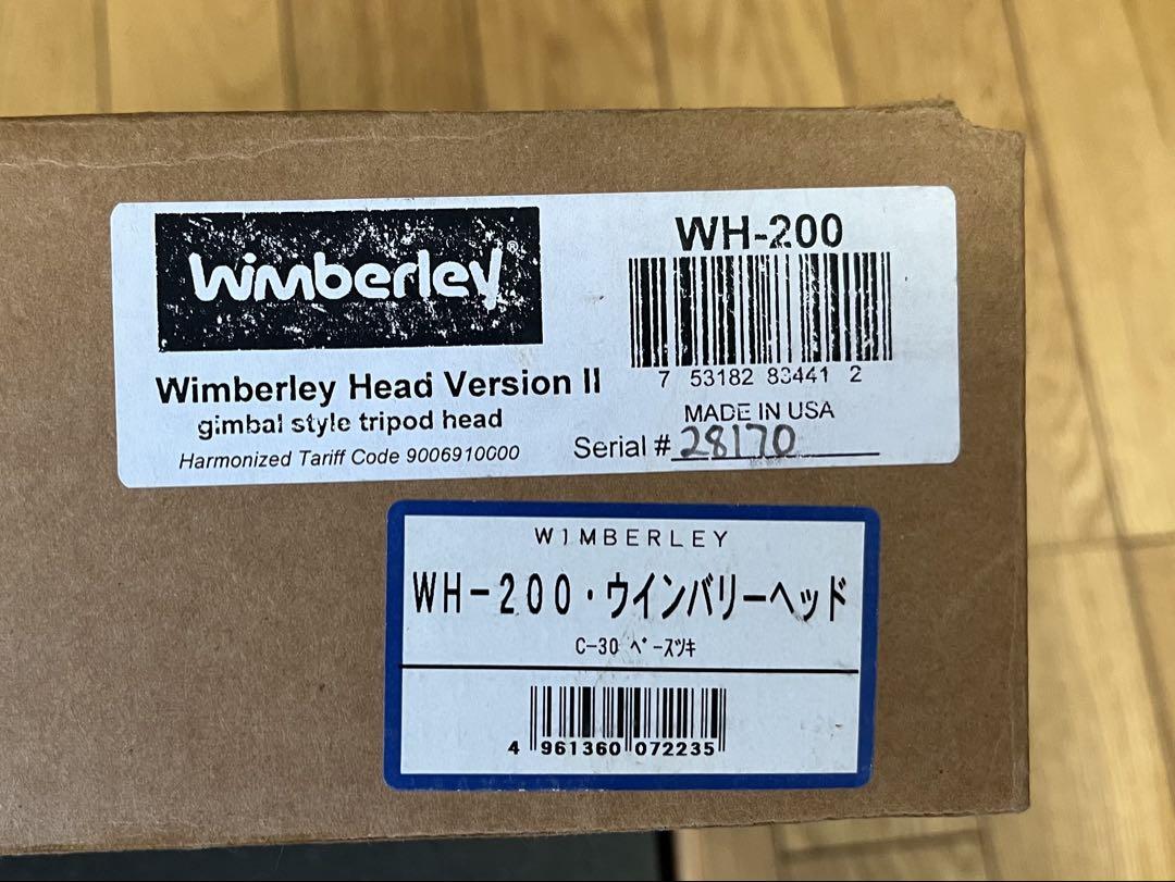 ウィンバリー WH-200 wimberley 雲台