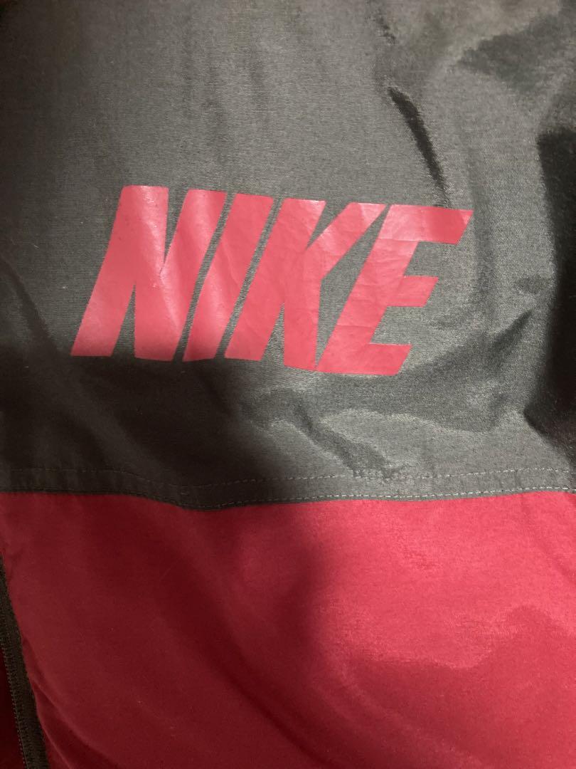 【即完売モデル】NIKE ナイキ　ダウンジャケット　リバーシブル　刺繍ロゴ　古着