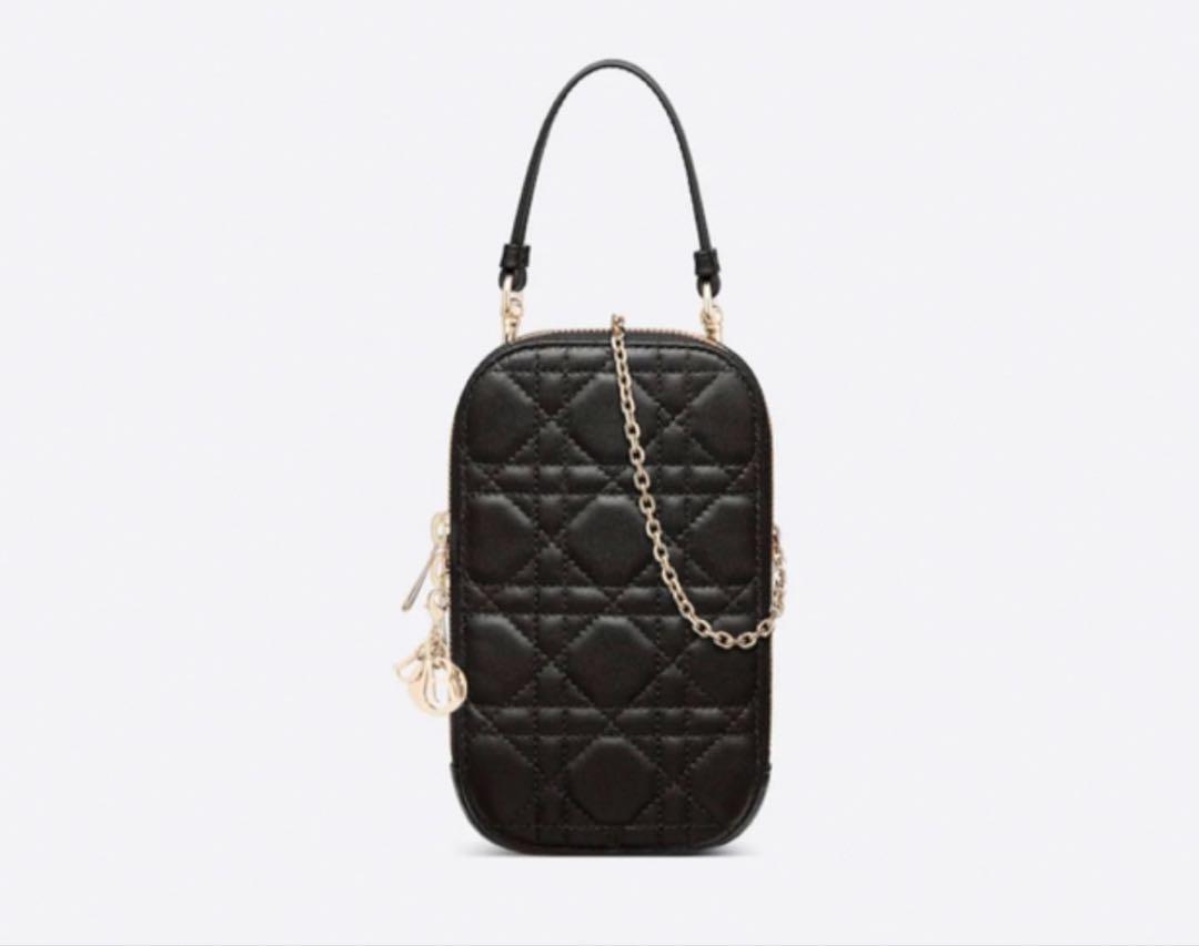 Dior フォンフォルダー ブラック（DIOR | Lady Dior Call'in