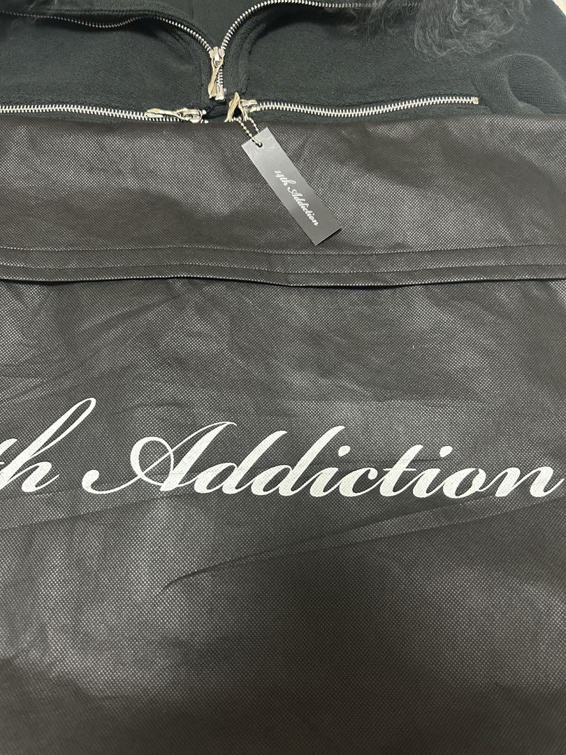 14th addiction クロスジップパーカー