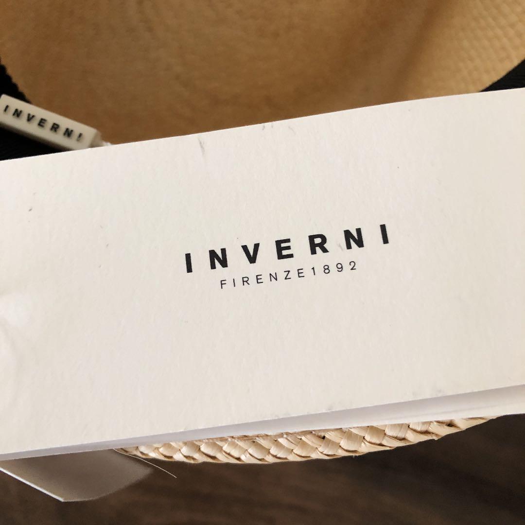 INVERNI 天然草100%ハット　¥43,000