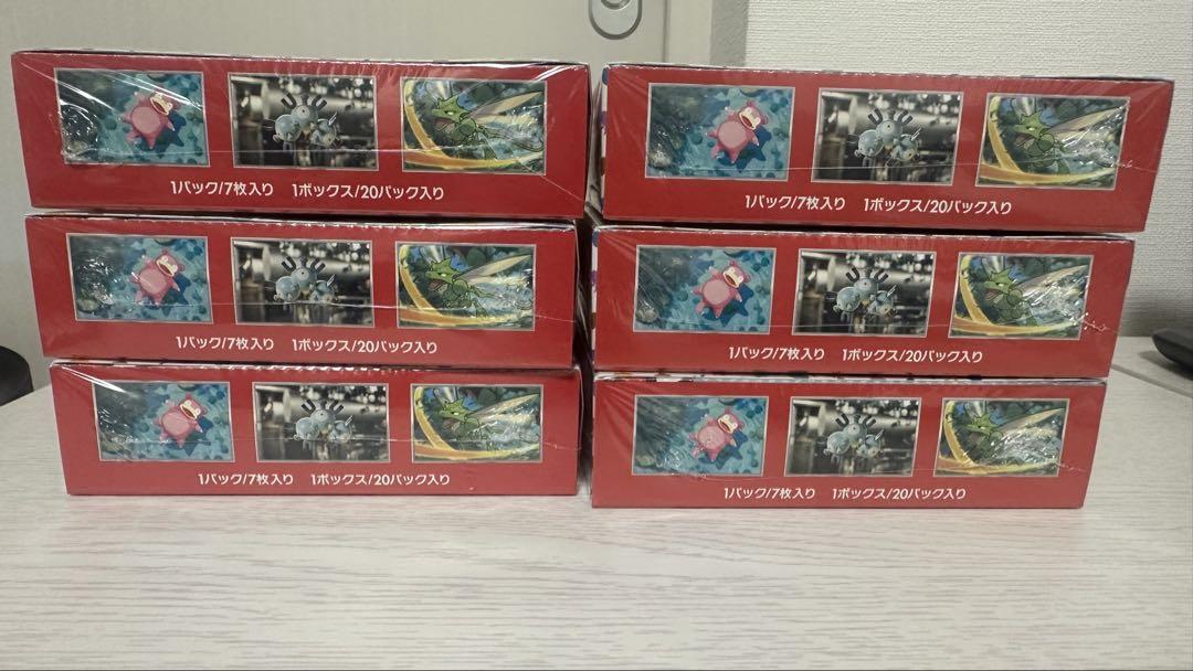 ポケモンカード151 シュリンク付 6BOX