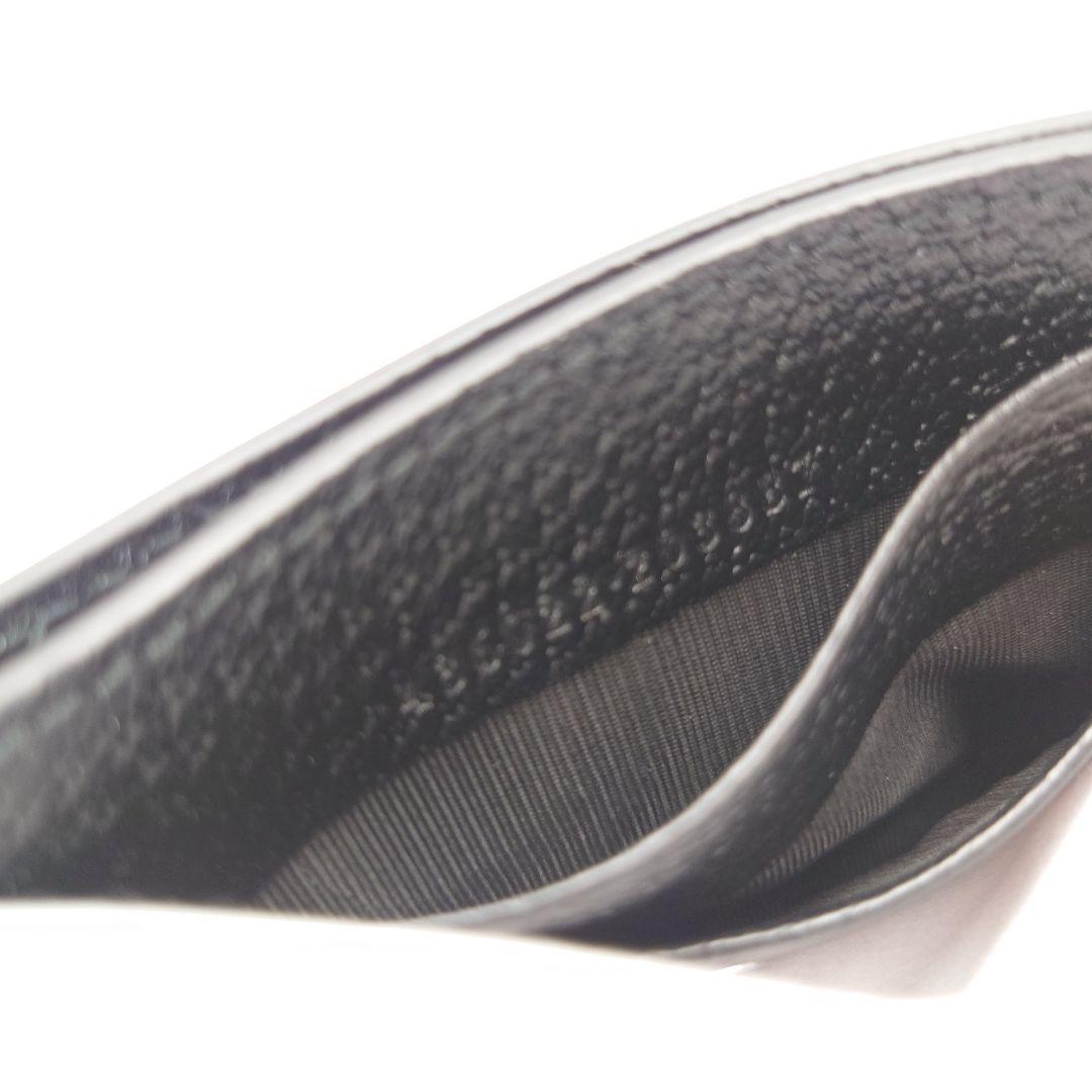 美品 GUCCI カードケース マーモント マネークリップ付き レザー グッチ 美品 GUCCI カードケース マーモント マネークリップ付き レザー グッチ