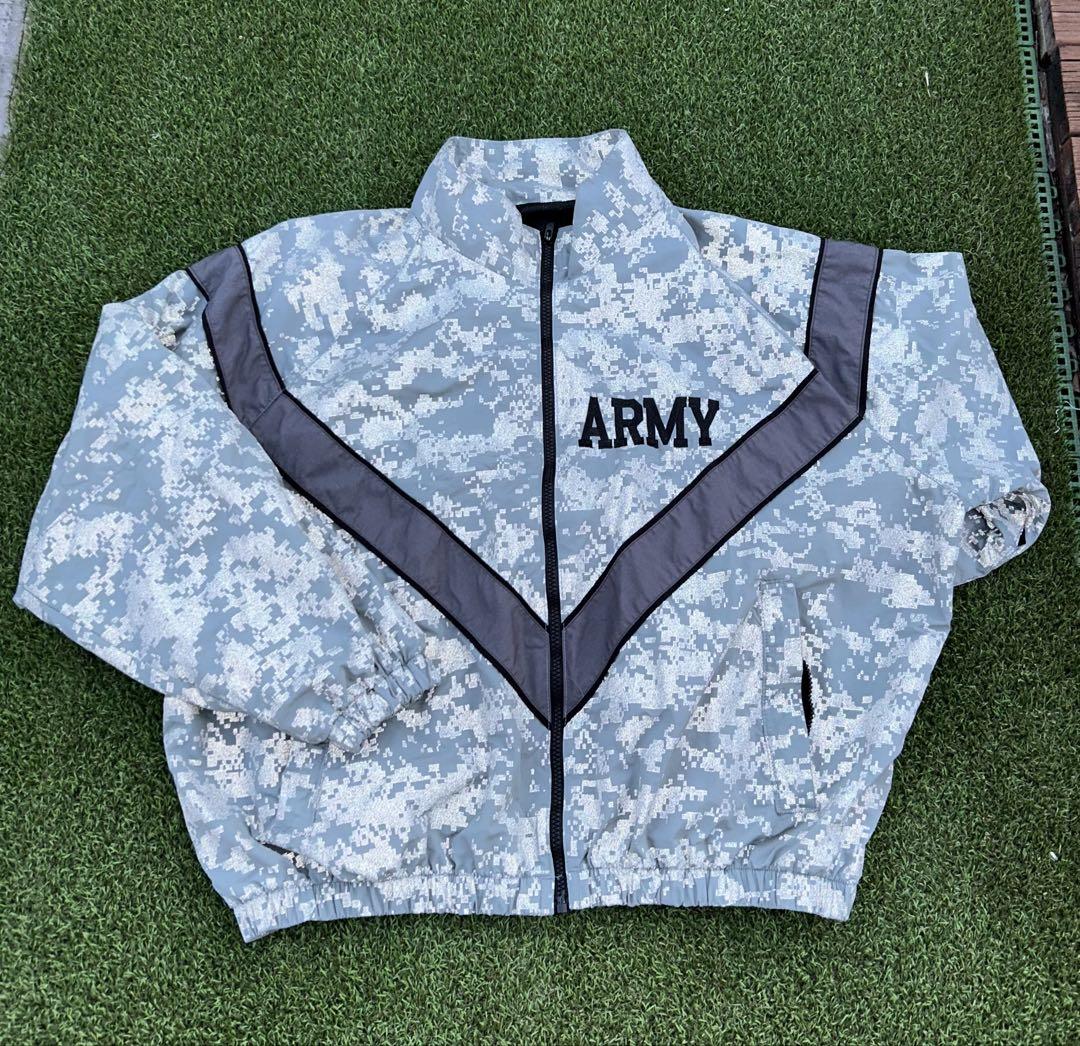 US ARMY IPFU トレーニングジャケット デジタルカモ 短丈