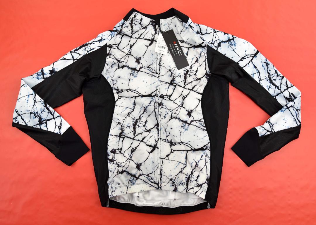 【完売】  Reric☆レリック レオニス 長袖ジャージ size:XL ホワイト 自転車 ウェア