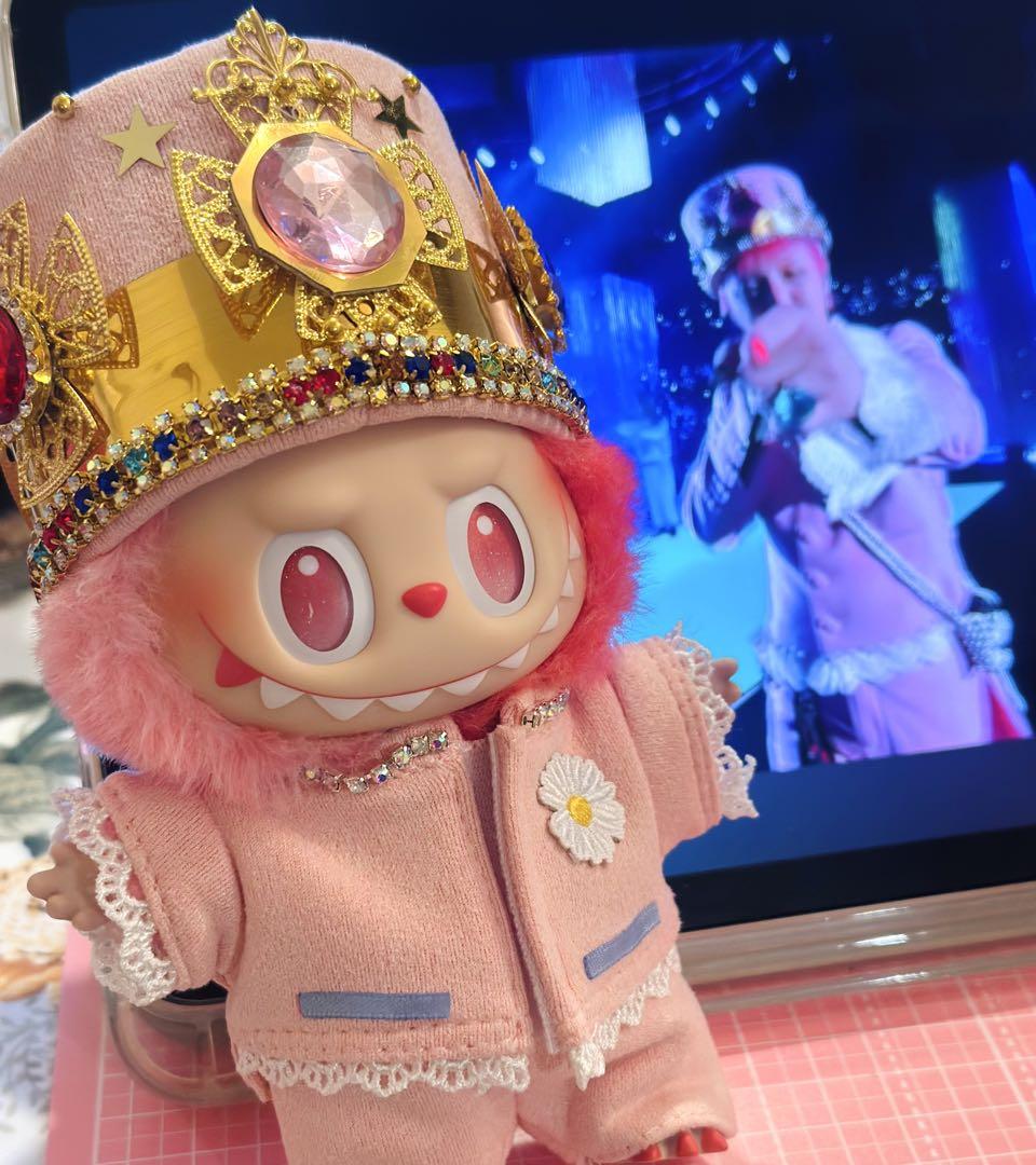 LABUBUコスチューム Gdragon ジヨン ぬい服 着せ替え おまけ付き LABUBUコスチューム Gdragon ジヨン ぬい服 着せ替え おまけ付き