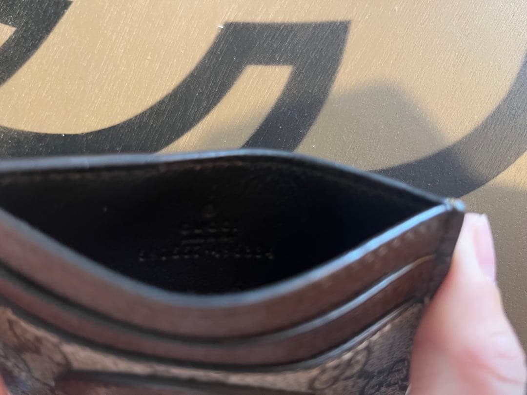 GUCCI カードケース　キャット