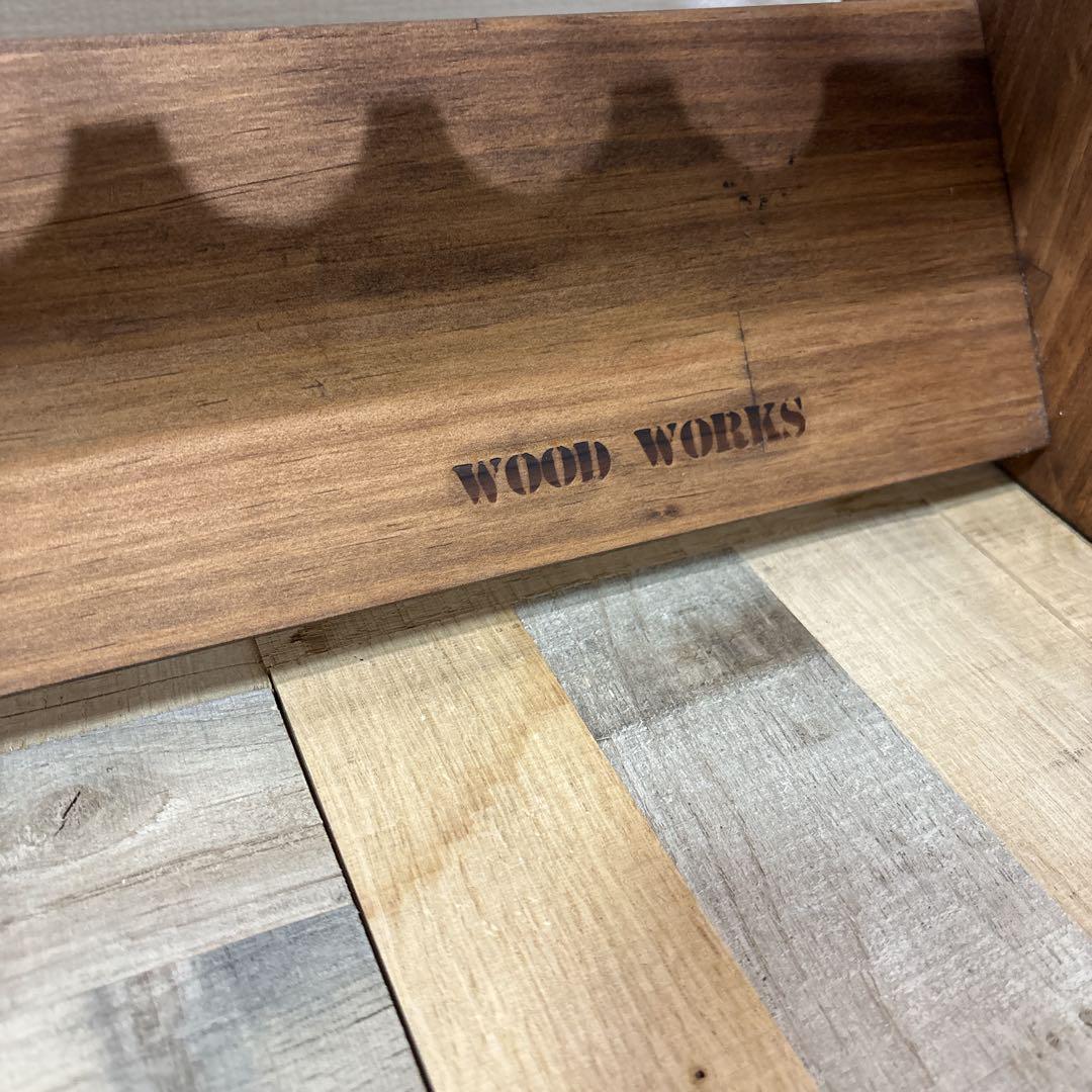 WOOD WORKS ウッドワークス ゴルフクラブスタンド 20本用 ブラウン