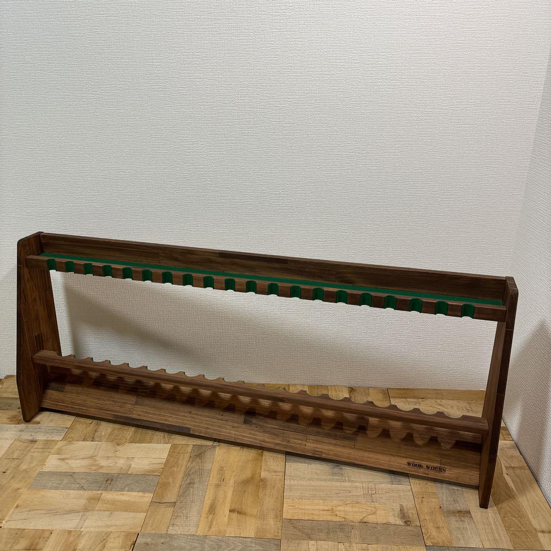 WOOD WORKS ウッドワークス ゴルフクラブスタンド 20本用 ブラウン