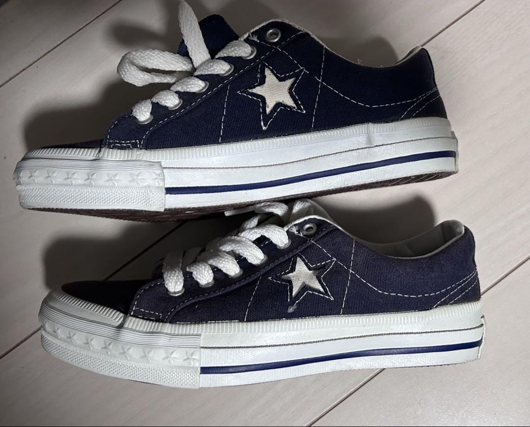 90s USA コンバース Converse ワンスター キャンバス 3 1/2