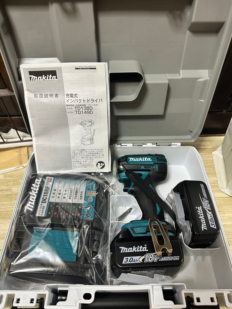 Makita 18V 電動インパクトドライバー TD149DRFX 新品未使用