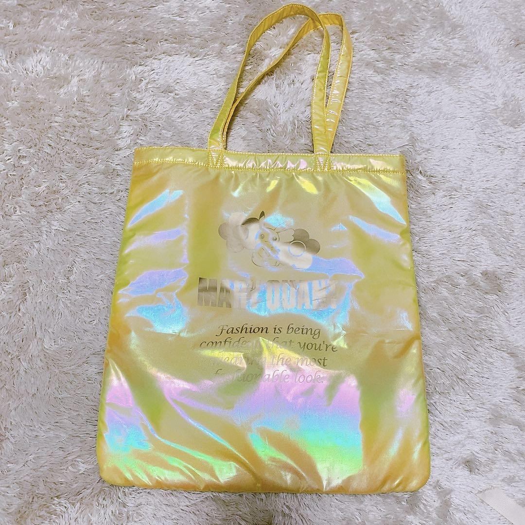 新品・未開封】値下げ☆MARY QUANT ピカチュウゴールド トート