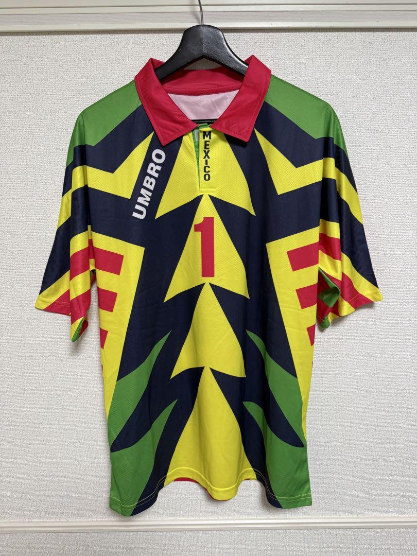 WC 1994 メキシコ代表 (GK) ユニフォーム カンポス - メルカリ