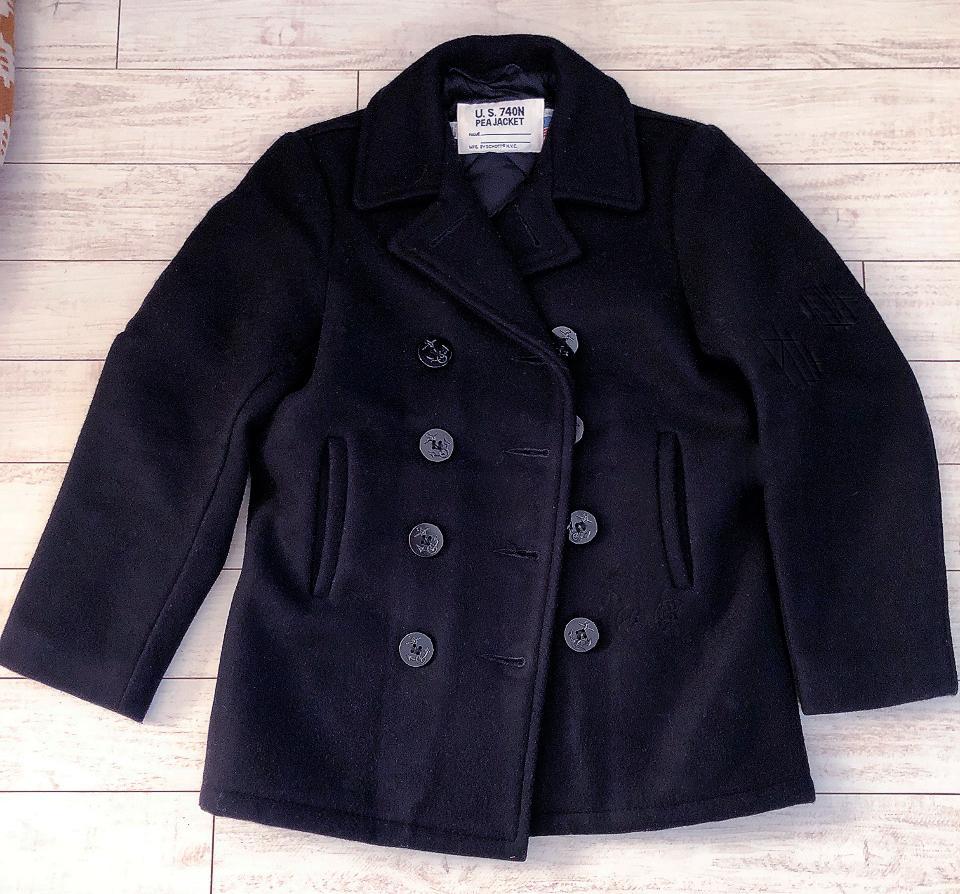 【SCHOTT】ショットU.S.740N PEA JACKET/メルトンPコート