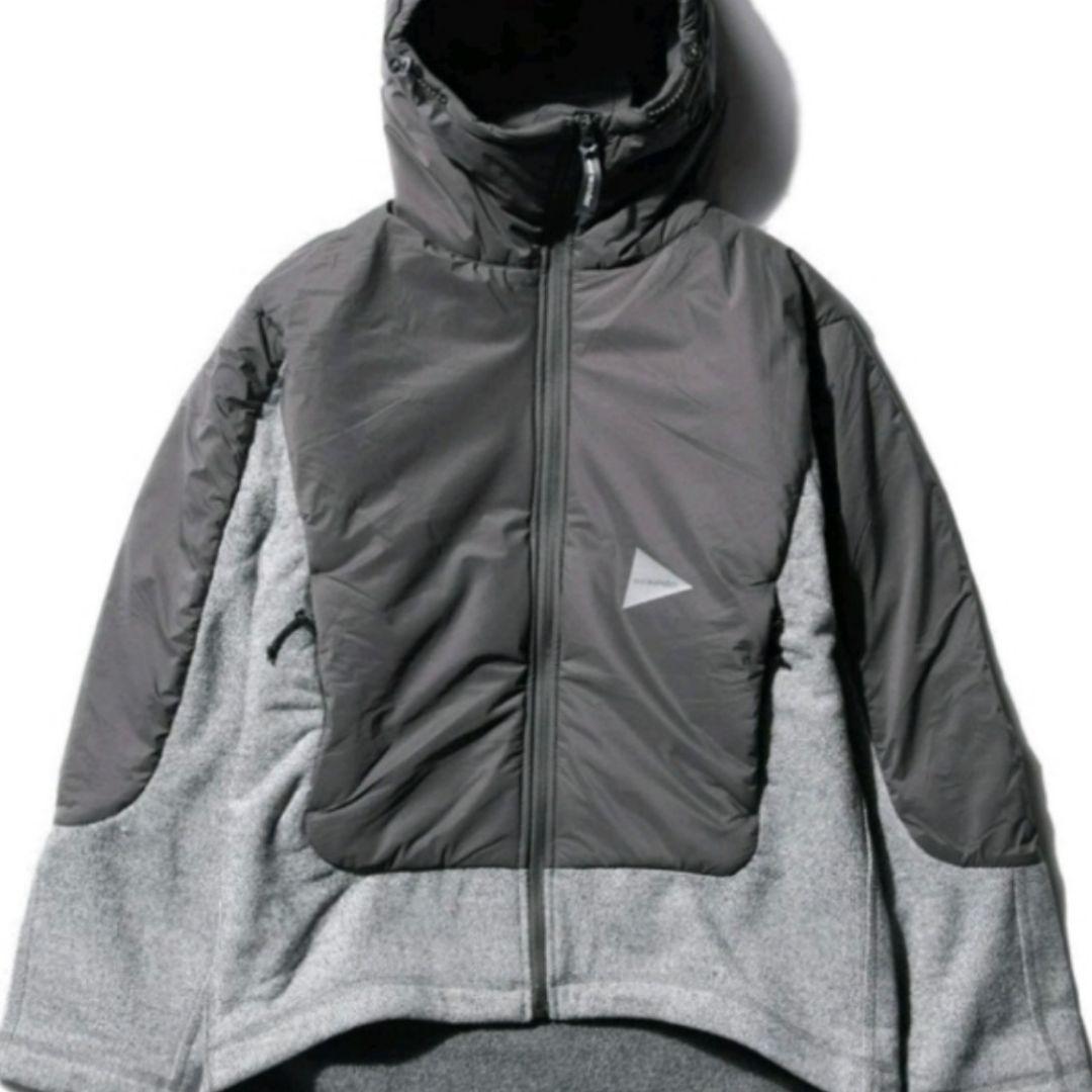 お得格安 and wander twill fleece jacket アンドワンダー gbeij-m37450620702 日本製在庫