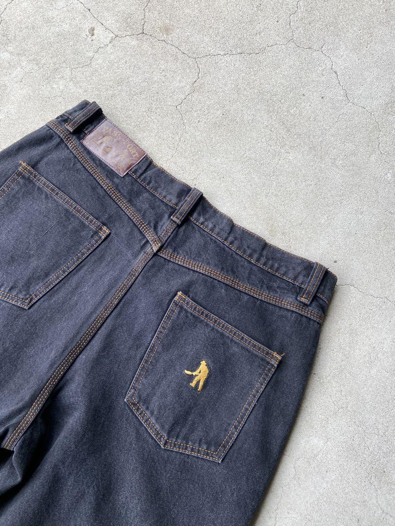パンツ PASSPORT DENIM SHORTS BLACK 34