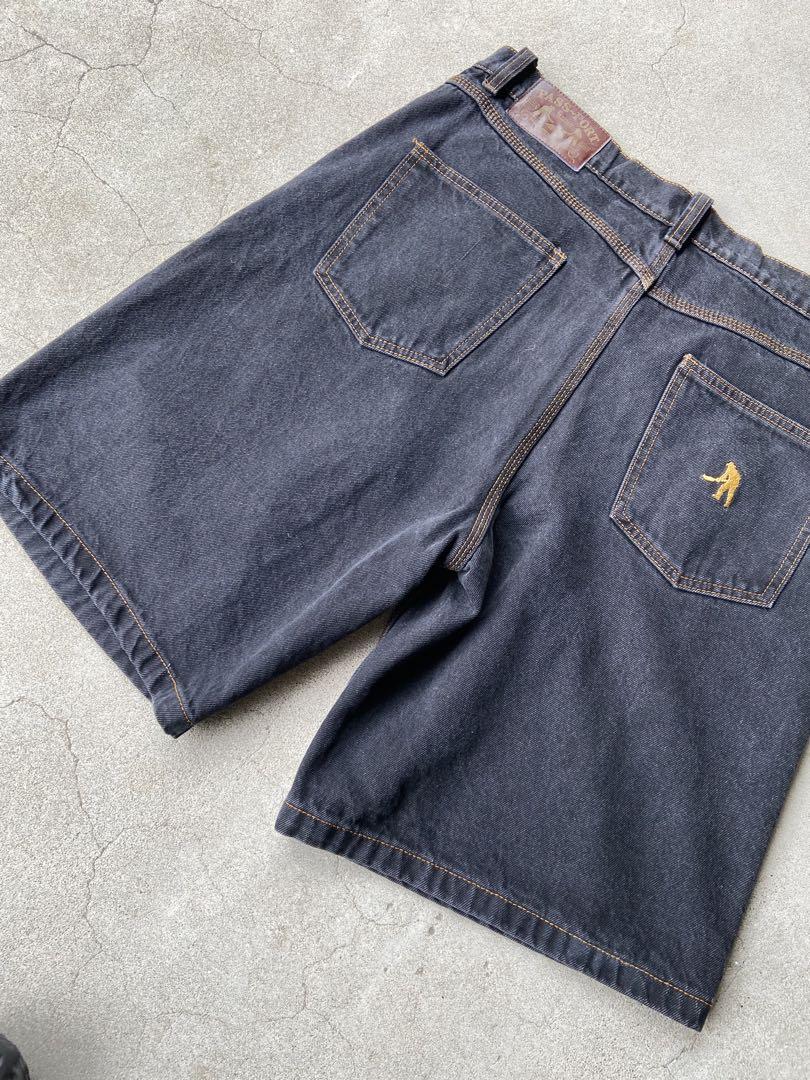 パンツ PASSPORT DENIM SHORTS BLACK 34