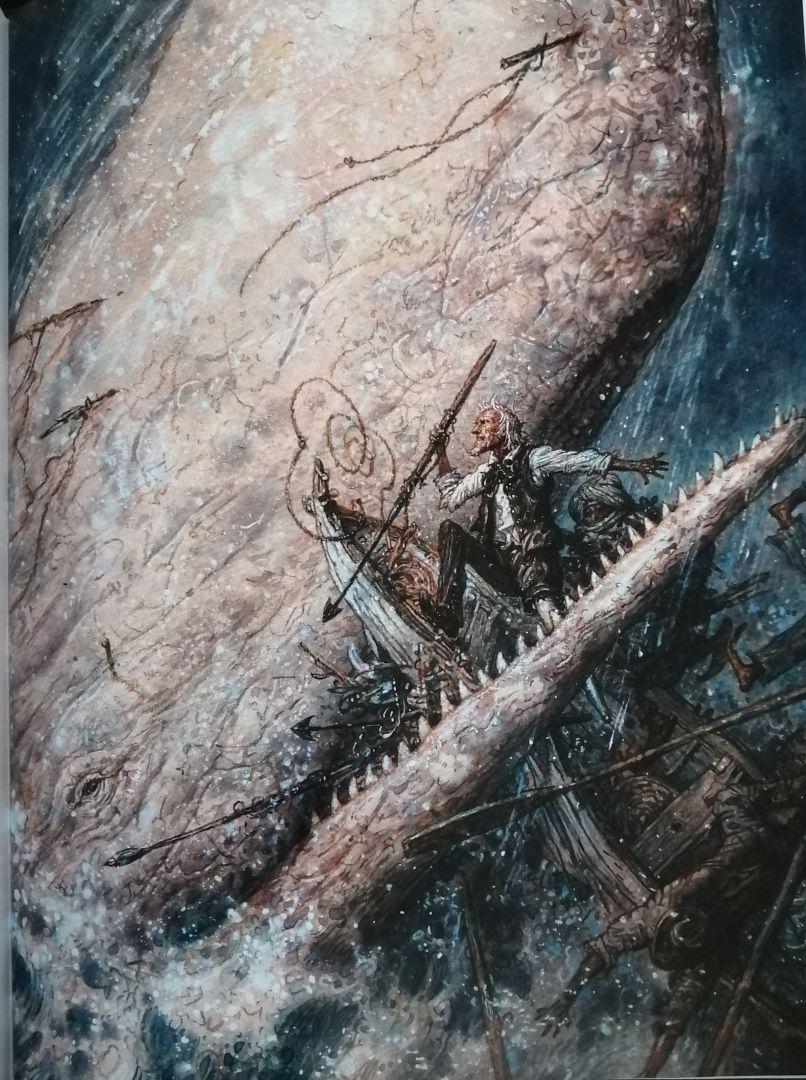 メルカリ 洋書 カラーイラスト多 Moby Dick 白鯨 ハーマン メルヴィル 11 111 中古や未使用のフリマ