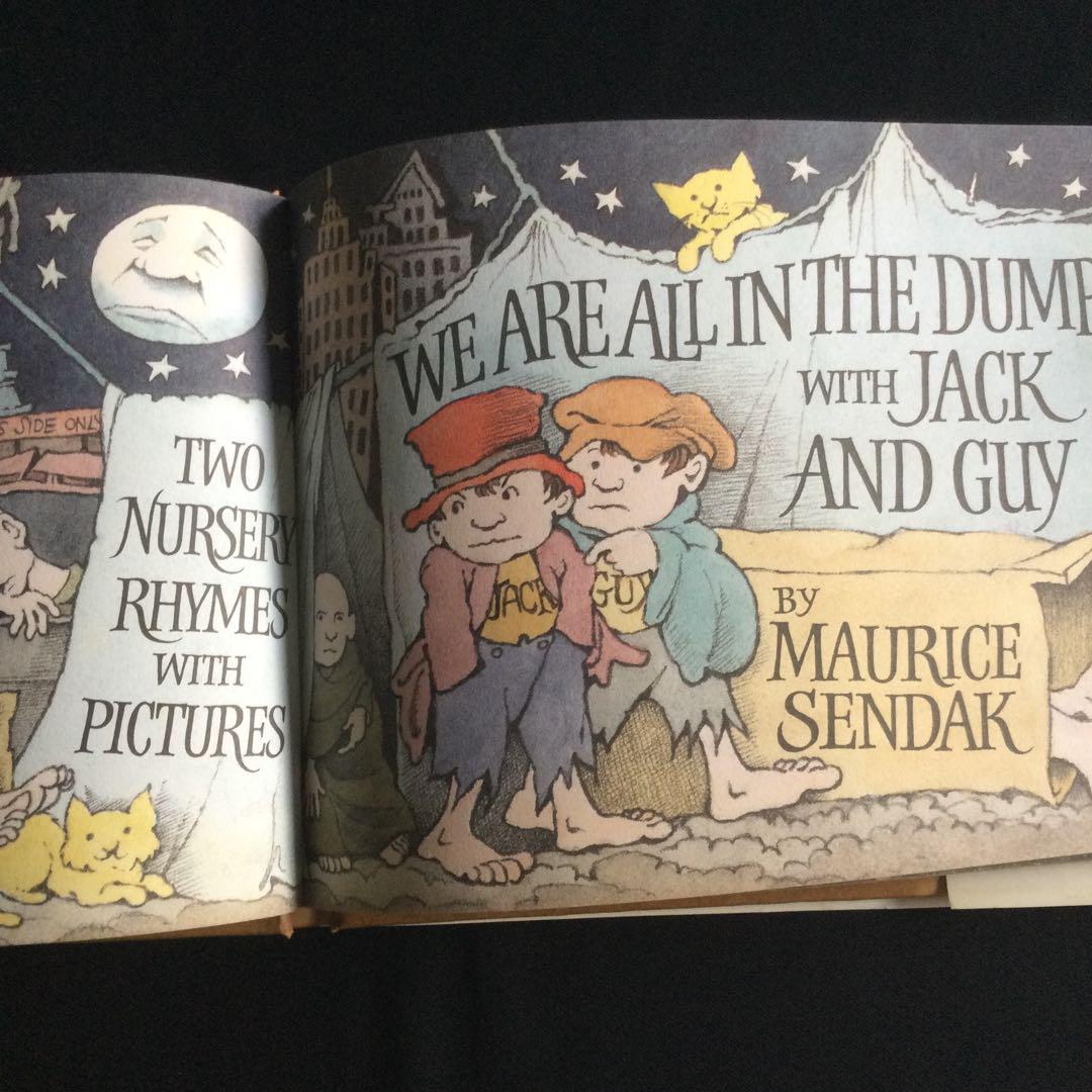 モーリスセンダック 洋書 絵本 わたしたちもジャックもガイも
