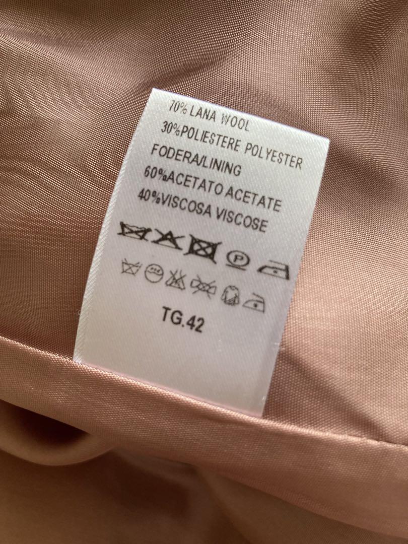 MANILA GRACE ノーカラーコート イタリア製 超美品