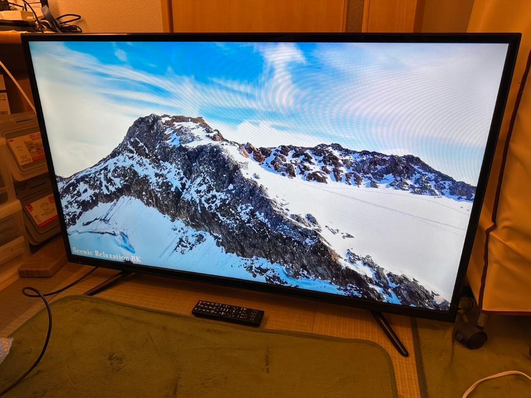 アグレクション 48型 テレビ TAG-48TV 2019年製 映り綺麗極美品！