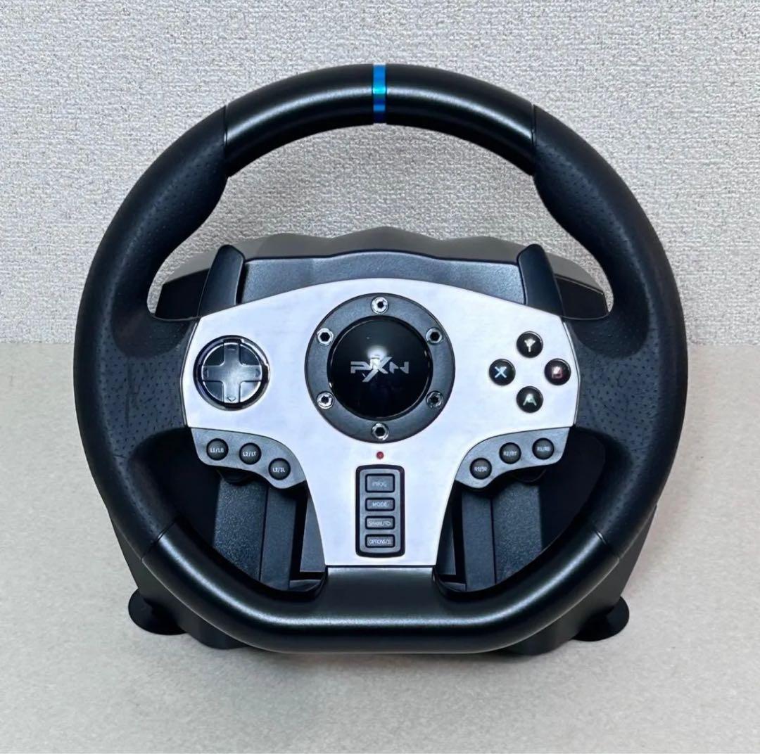 ステアリングホイール ハンドルコントローラーやや傷や汚れあり