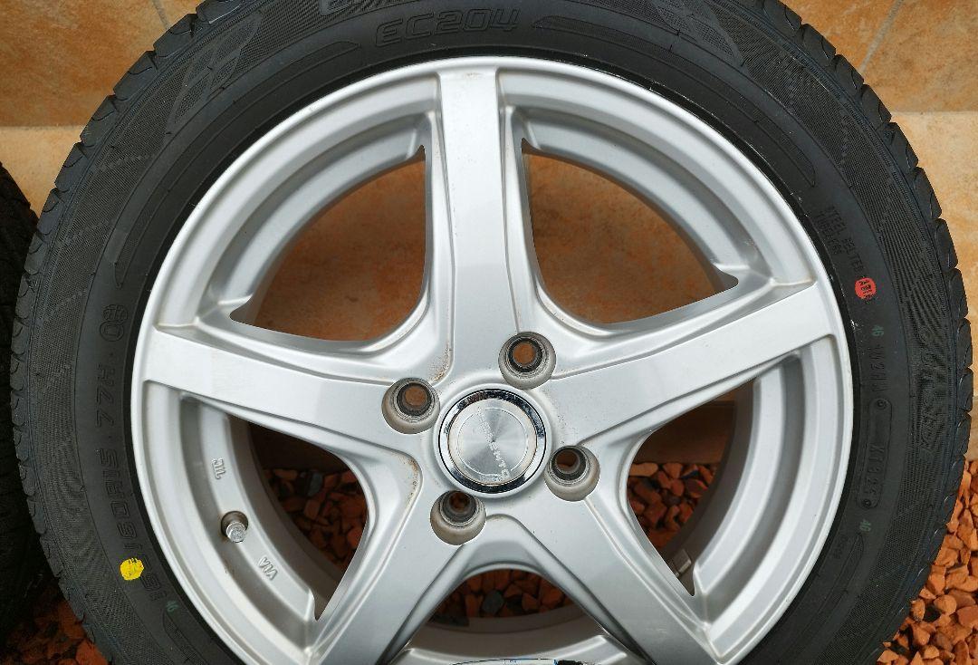 専用165/60R15 新品夏タイヤ（ラベル有） ホイール中古①
