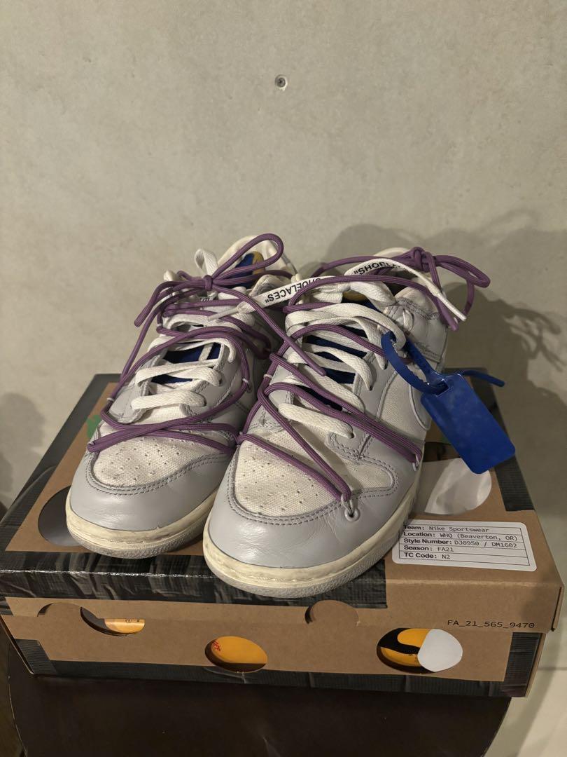 Nike Off-white Dunk lot48 26.5