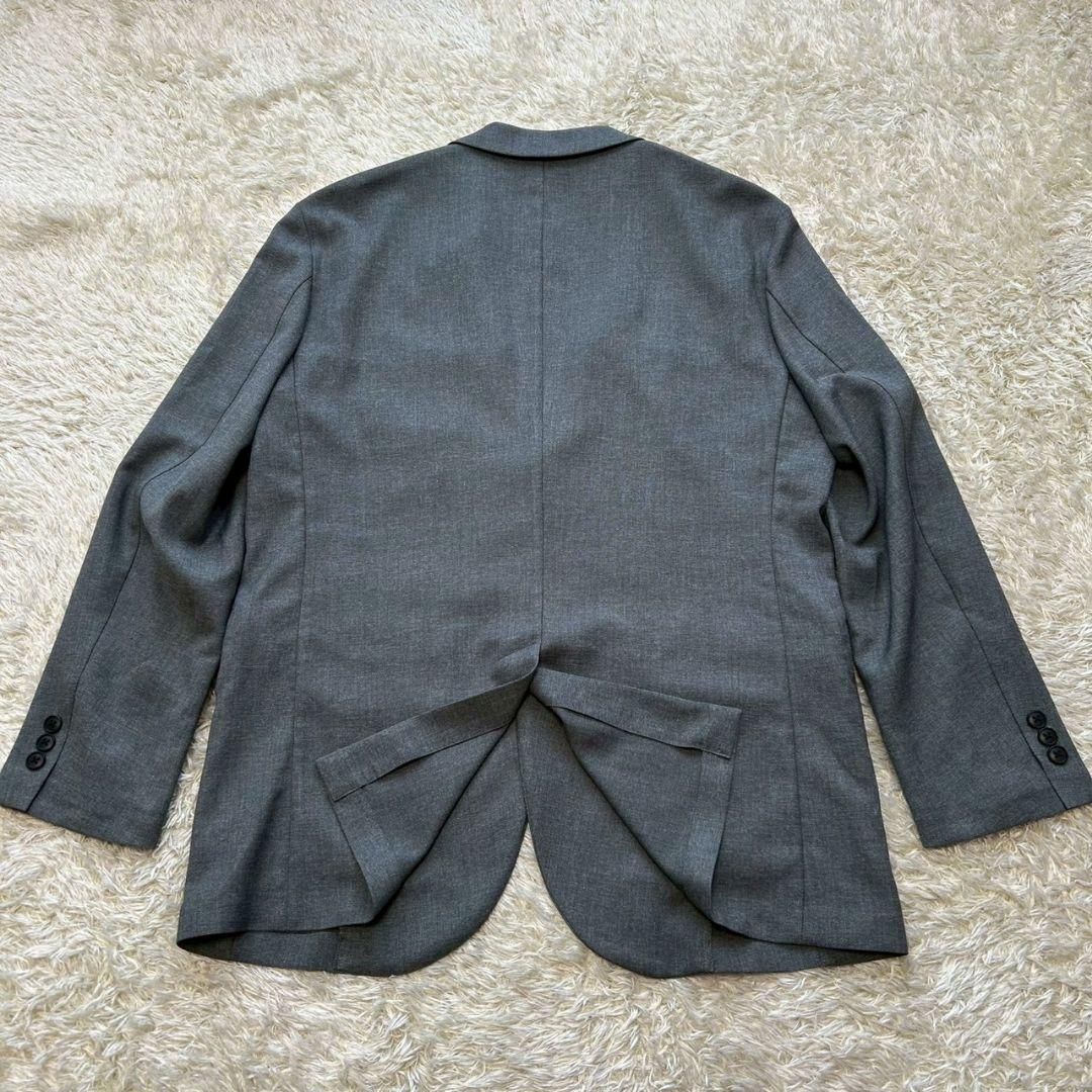 大きいサイズ✨美品　ユニクロ　感動ジャケット・パンツ　セットアップ　グレー　XL 大きいサイズ✨美品 ユニクロ 感動ジャケット・パンツ