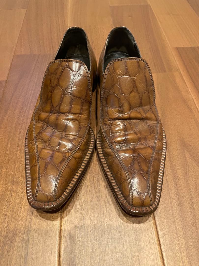 【レア】【メンズ】miu miuスリップオン サイズ6(24.5～25㎝)