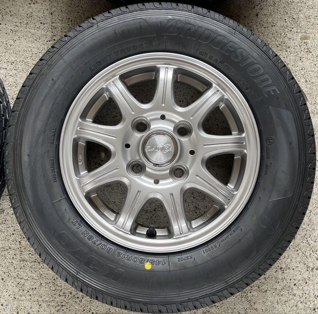 新品タイヤ！　145/80R12 キャリー　アトレー　エブリィ　N-VAN